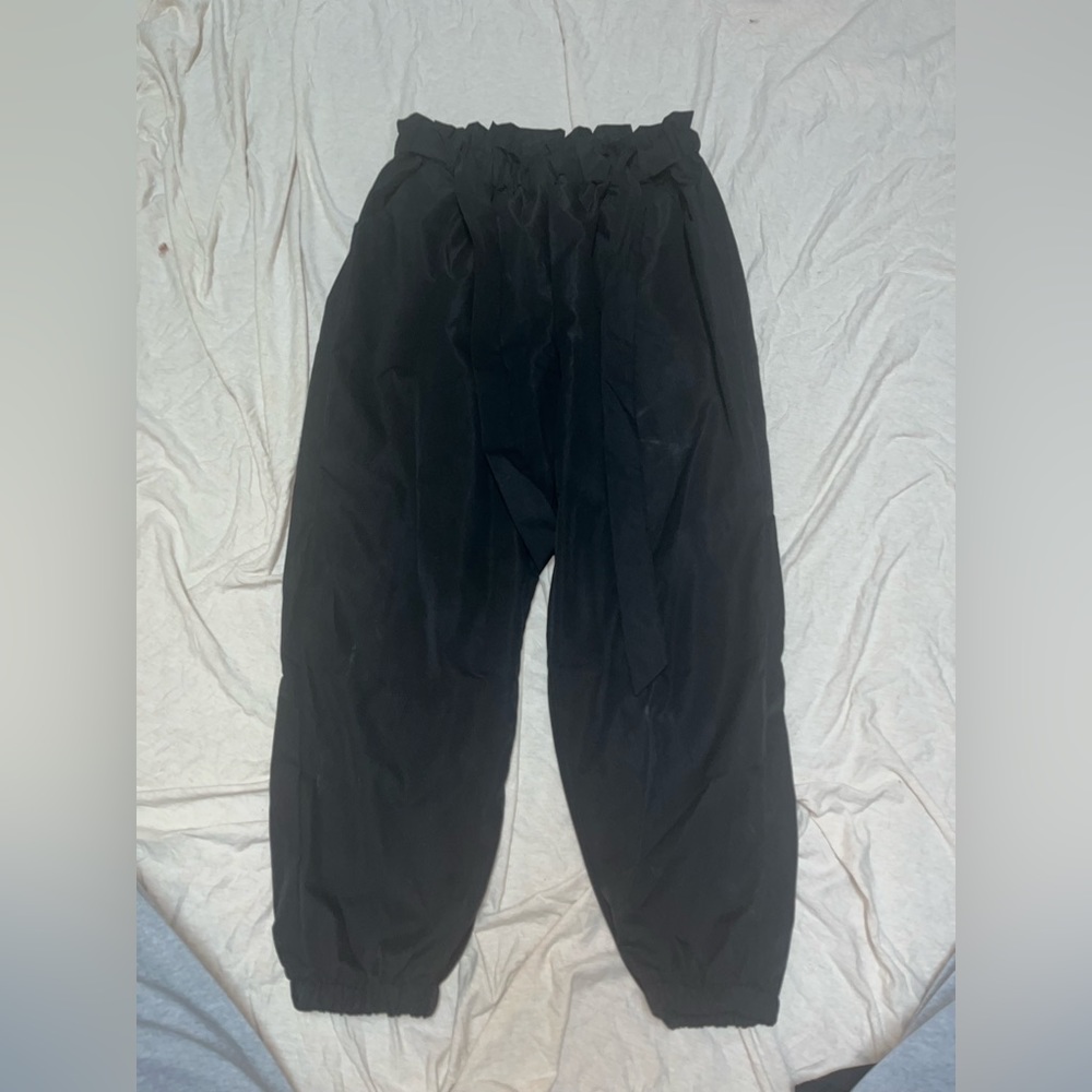 Black Paperbag Jogger